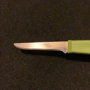 Green Pampered Chef Pairing Knife (discont…
